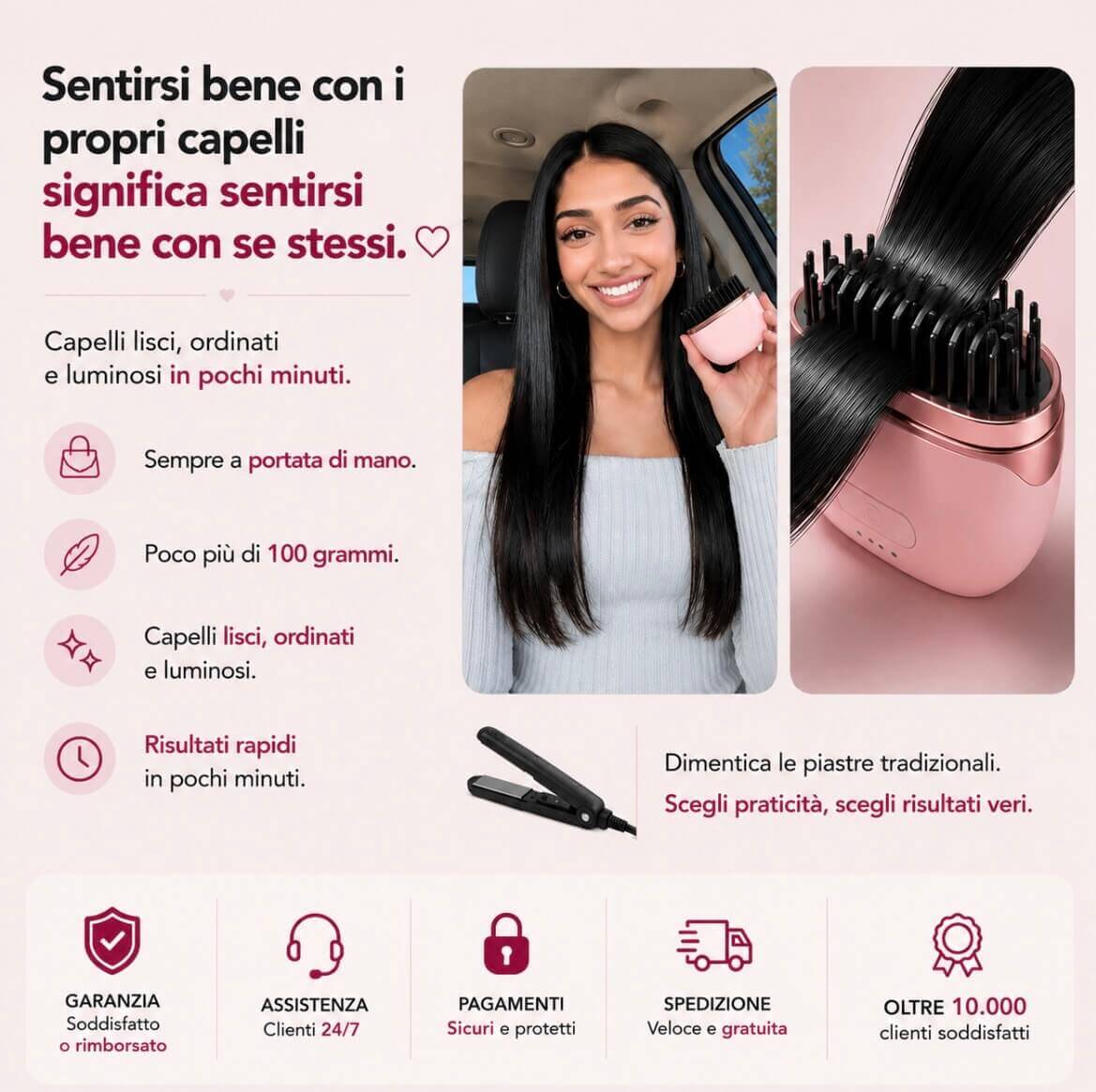 Mini Piastra Lisciante GBeautyx®